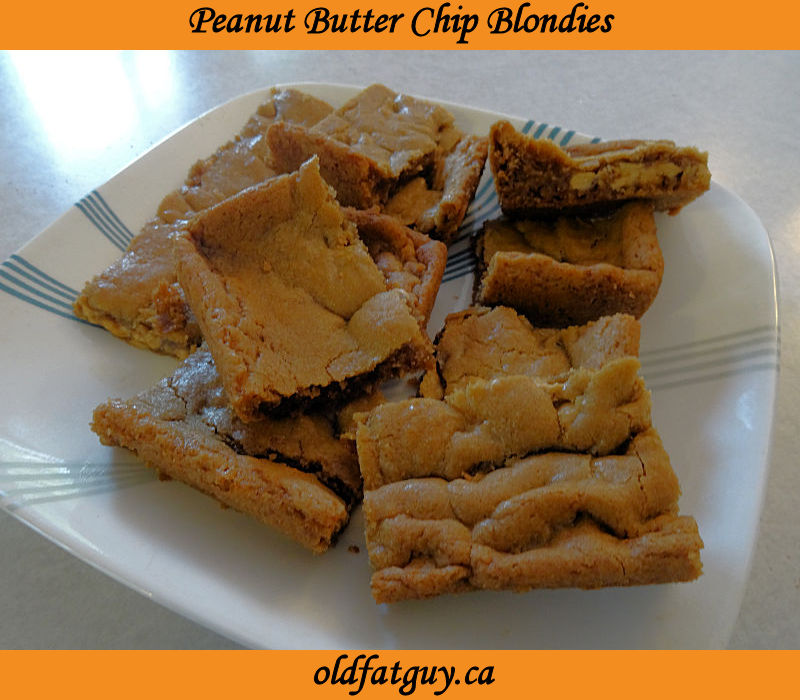 Peanut Butter Chip Blondies