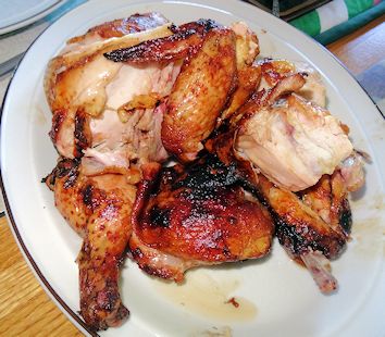 Smoked Teriyaki Chicken at oldfatguy.ca