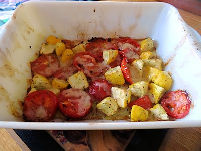 Summer Squash and Tomatoes 3