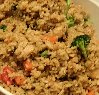 Chicken Fried Rice at oldfatguy.ca
