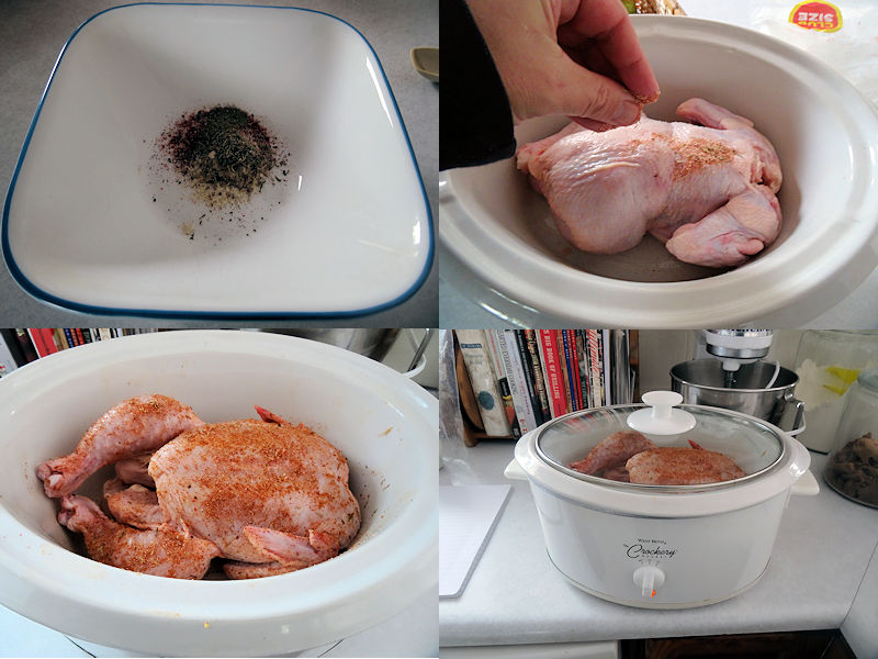 Easy Slow Cooker Chicken 1