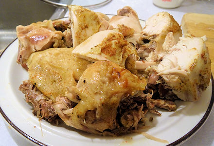 Easy Slow Cooker Chicken at oldfatguy.ca 4