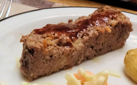 Classic Meat Loaf with Pepper Jelly Glaze at oldfatguy.ca