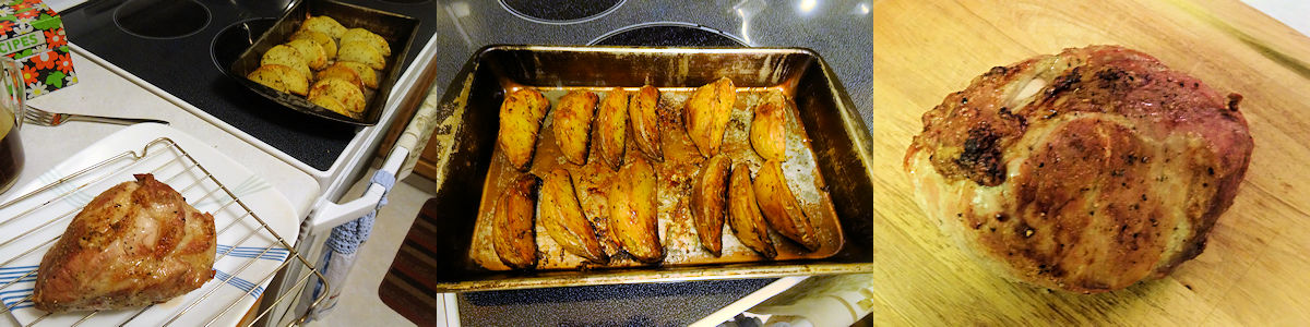 Pork and Roast Potatoes 4