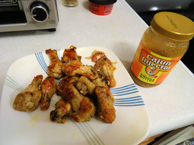 Creole Butter Salt and Pepper Wings