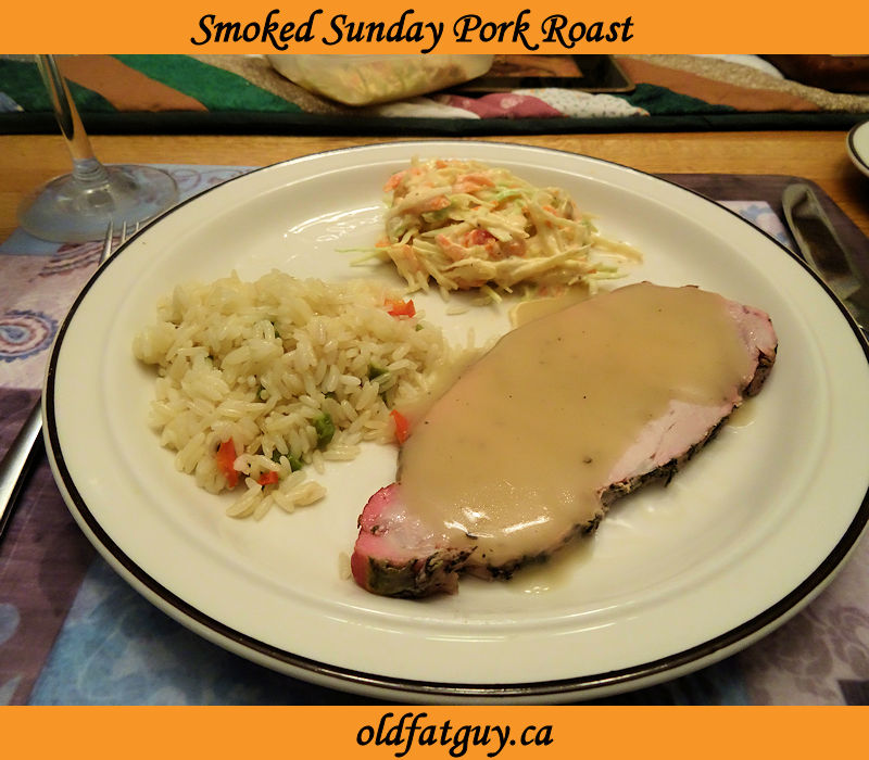 Smoked Sunday Pork Roast