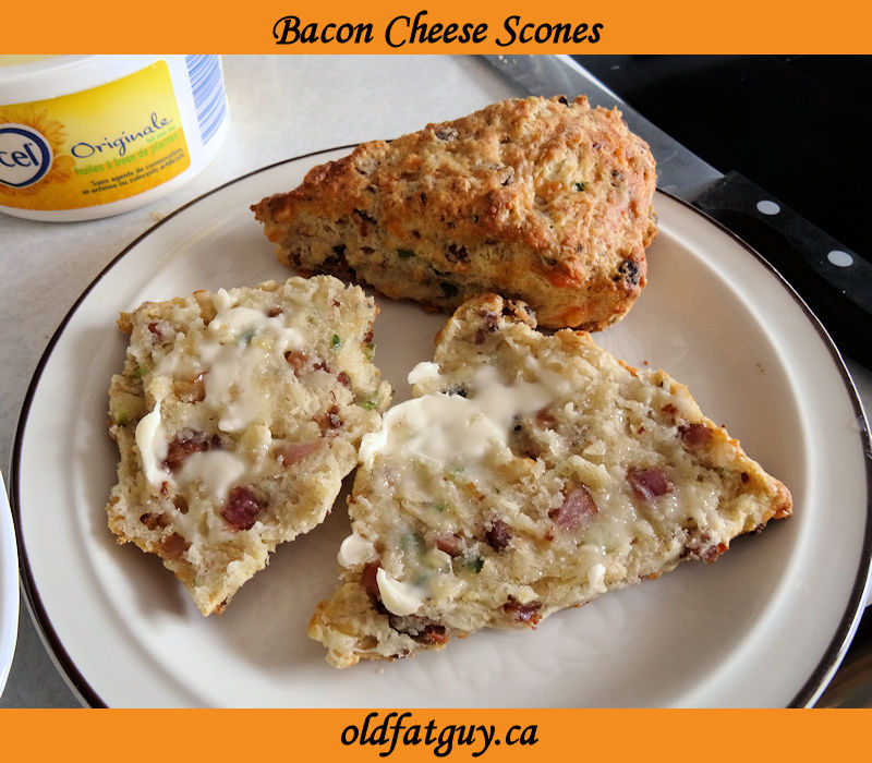 Bacon Cheese Scones