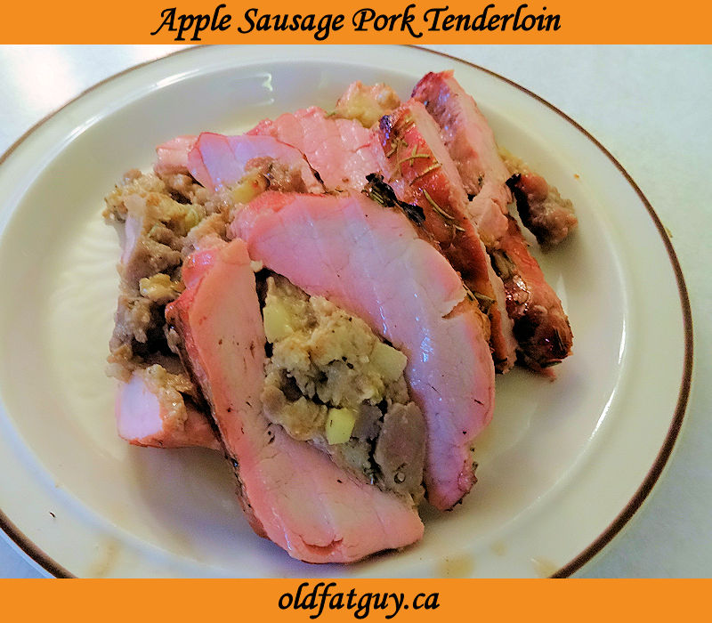 Apple Sausage Pork Tenderloin